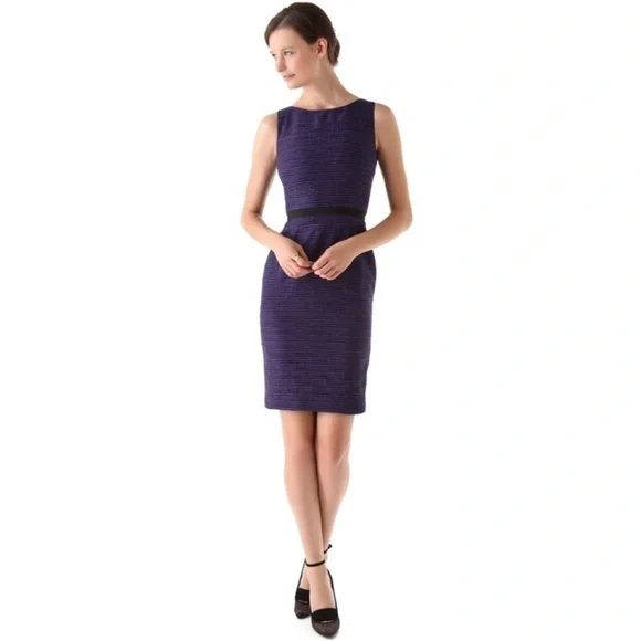 Peter Som Geo Alhambra Tiles Pattern Sheath Dress​​​​​